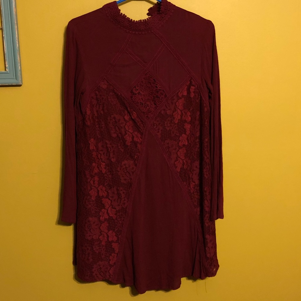 Lace Flare Dress